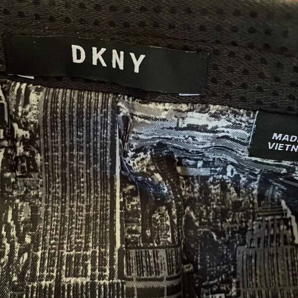 DKNY Boys Black Textured Two-Button tuxedo and pants